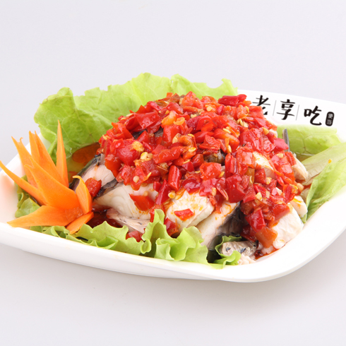 老享吃便当-剁椒蒸鱼便当