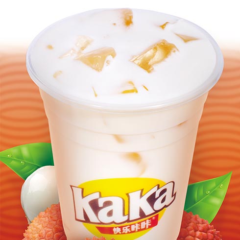 快乐KaKa奶茶-荔枝奶茶