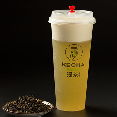 渴茶么么茶饮-芝士奶盖玉露茶后