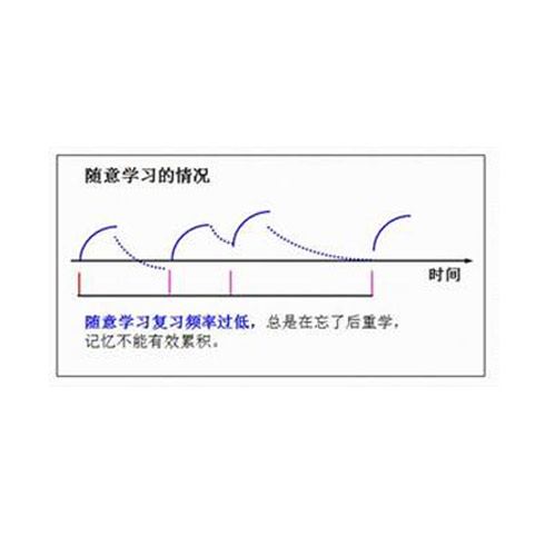 艾宾浩斯智能教育-随意学习情况图