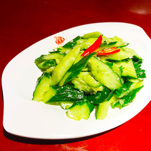 黑鱼郭我家酸菜鱼-凉拌黄瓜