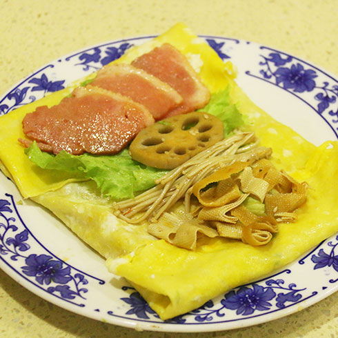 饼上皇煎饼-腊汁肉煎饼