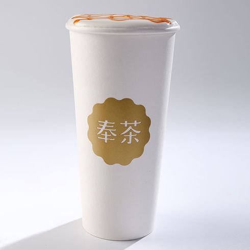 奉茶茶恋花饮品-卡布奇诺