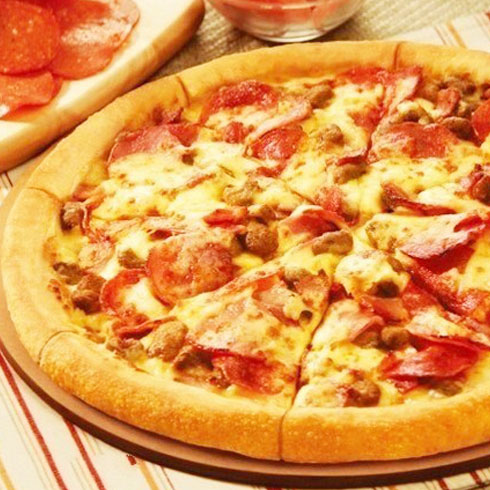 欧冠意大利披萨-香肠披萨