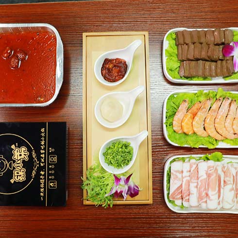 锅小弟小火锅-川香牛油麻辣锅套餐