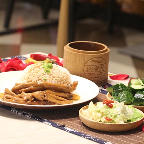 抹香儿排骨饭-秘制鸭掌饭