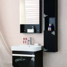 黑白现代浴室柜QS6012
