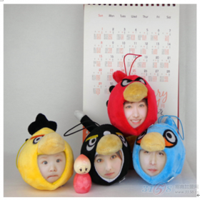 瑞歌定制3D人面公仔