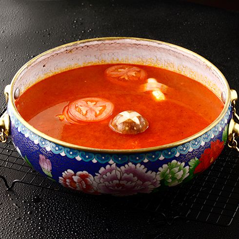 嗨皮羊火锅-番茄大骨汤底