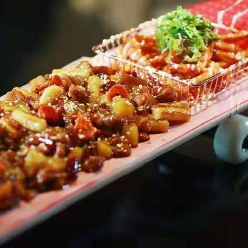 滑板鸡梦想主题餐厅-滑板烤肉