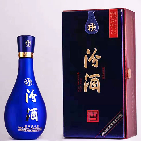 汾酒杏花村白酒-53°清香型蓝瓶