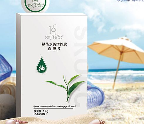 SK-UCC-绿茶水衡活性肽面膜片
