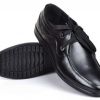 意尔康-黑色皮鞋