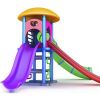 伟才教育幼儿园设备小单顶滑梯（WJ-012）