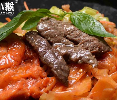 梁小猴-牛肉里脊炒饭