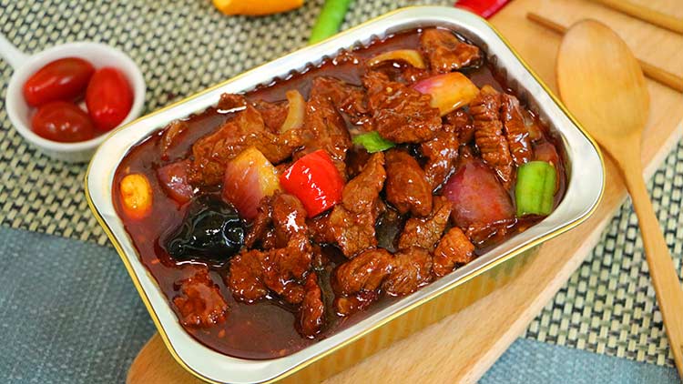 辣悟四宝锡纸烧-红烧肉套餐