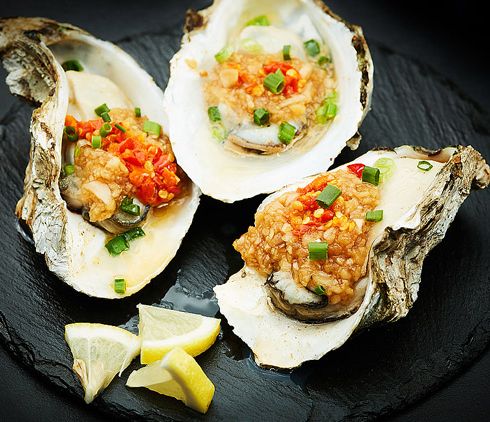 虾客食光龙虾烧烤-特色烤扇贝